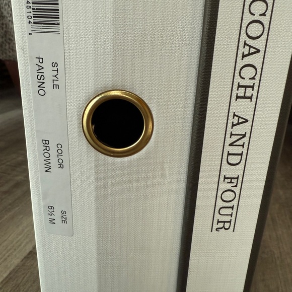 BRAND NEW Coach and Four Chestnut Leather Ankle Boots. Price dropped! - Picture 4 of 6